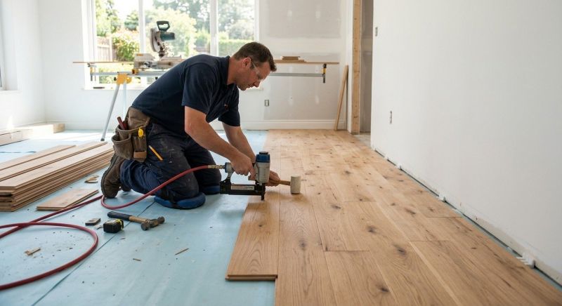 Hardwood Floor Installation in Townsend, DE