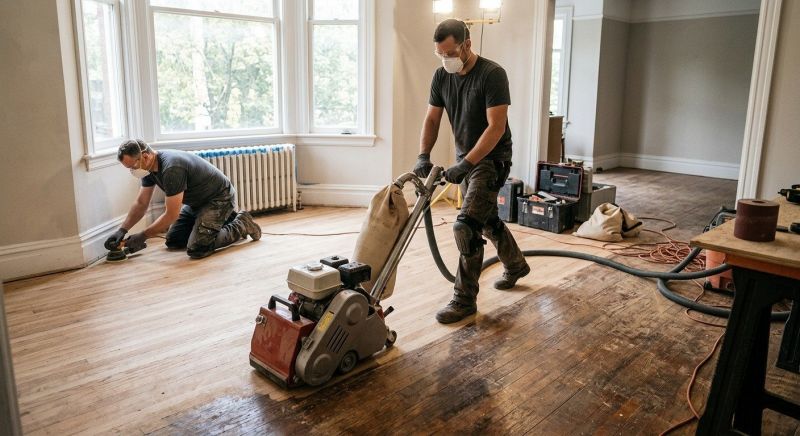 Hardwood Floor Renovation in Dover, DE