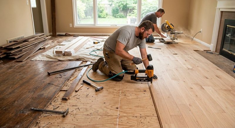 Hardwood Replacement in Houston, DE