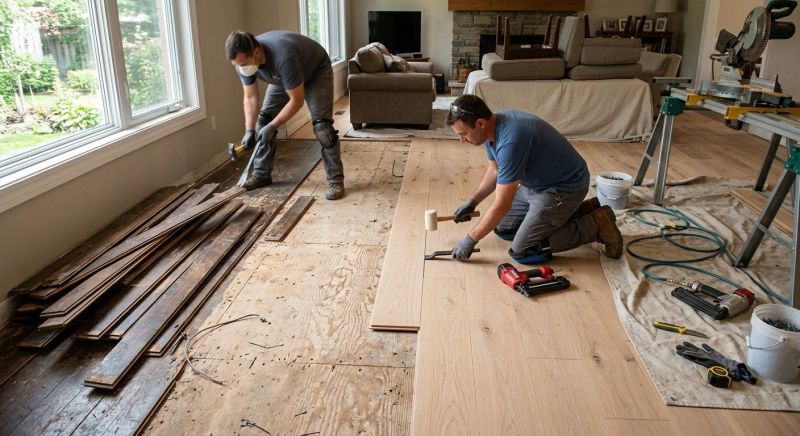 Hardwood Replacement in Dover, DE