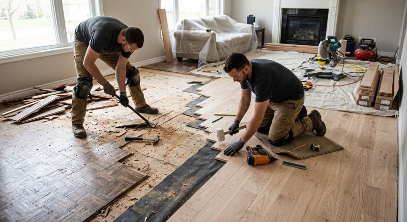 Hardwood Replacement in Townsend, DE