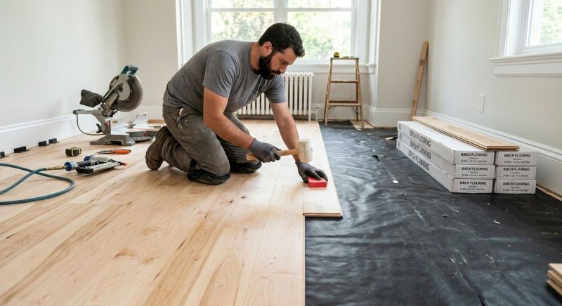 Maple Flooring Installation in Felton, DE