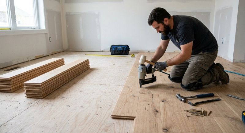 Oak Floor Installation in Greenwood, DE