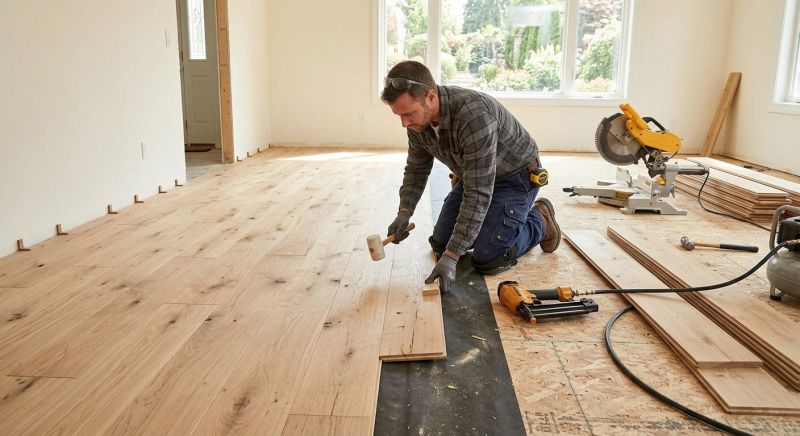 Oak Floor Replacement in Dover, DE