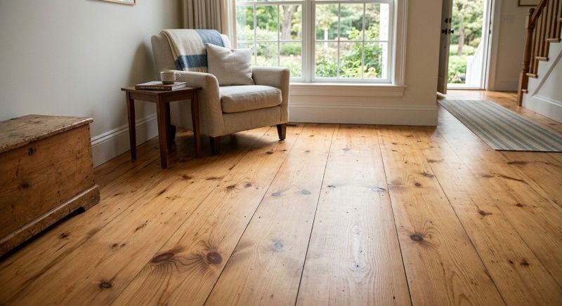 Pine Floor Installation in Dover, DE