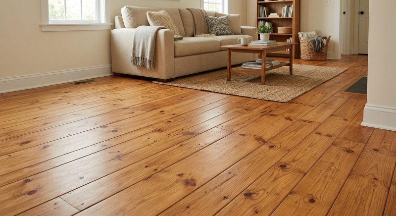 Pine Floor Installation in Dover, DE