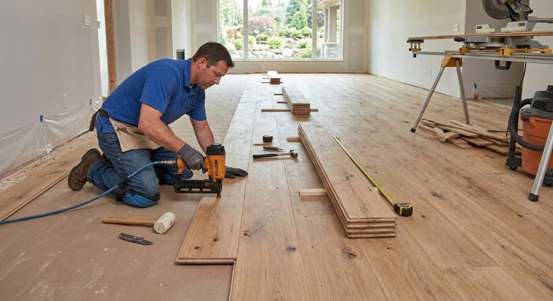 Plank Floor Installation in Dover, DE