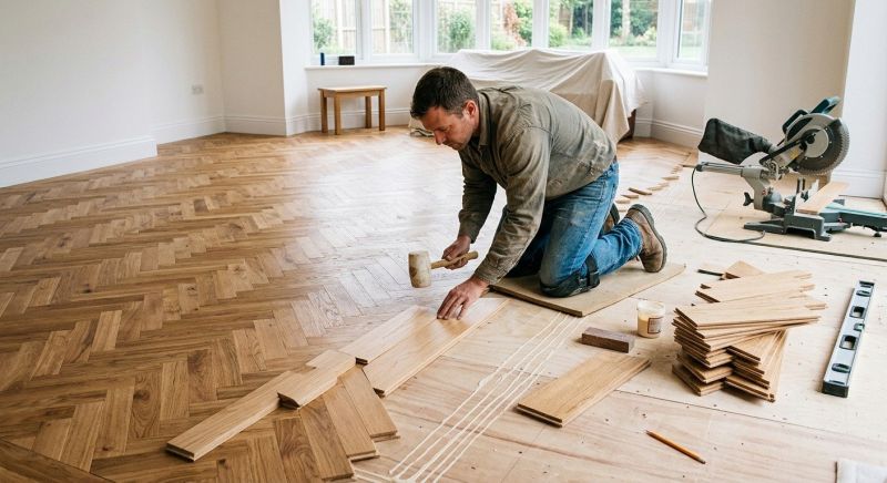 Plank Floor Installation in Dover, DE