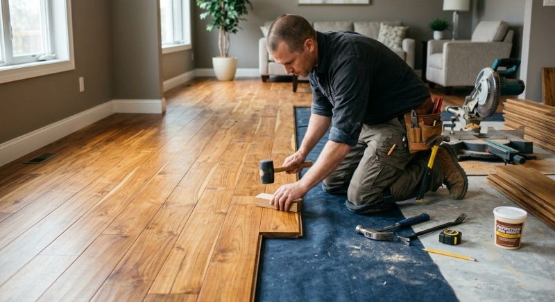 Teak Flooring Installation in Dover, DE