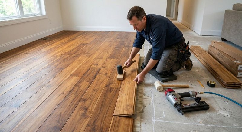 Teak Flooring Installation in Dover, DE