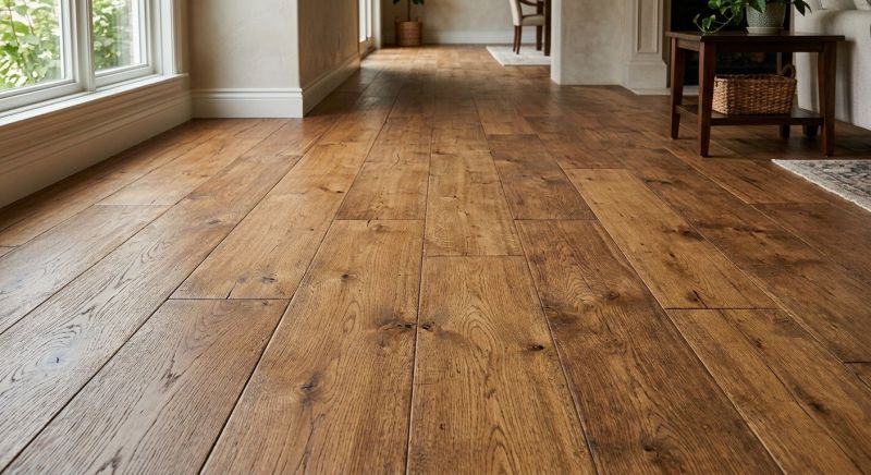 Wide Plank Floor Installation in Dover, DE