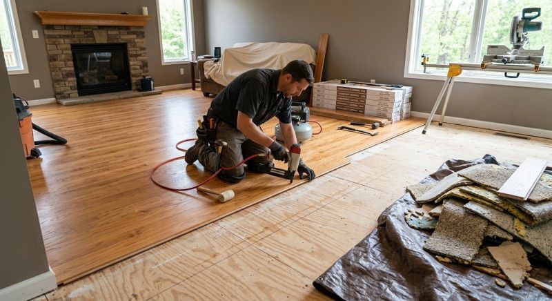 Wood Floor Replacement in Clayton, DE