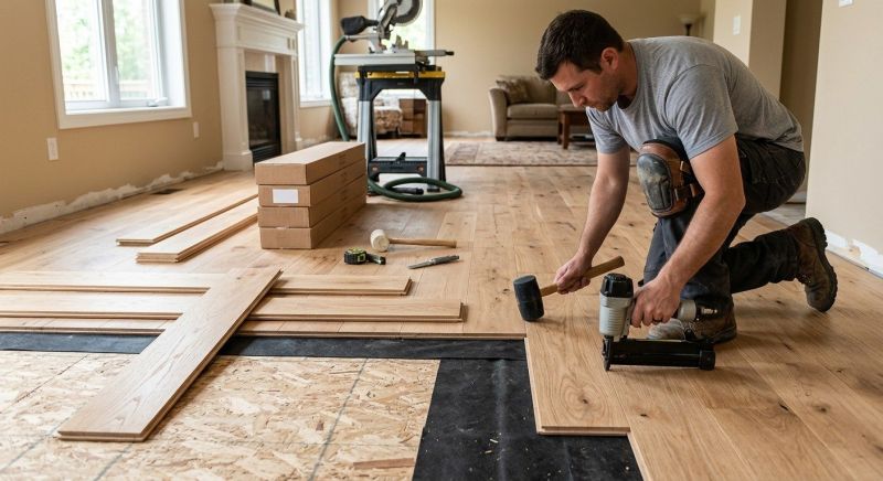 Wood Flooring Installation in Dover, DE