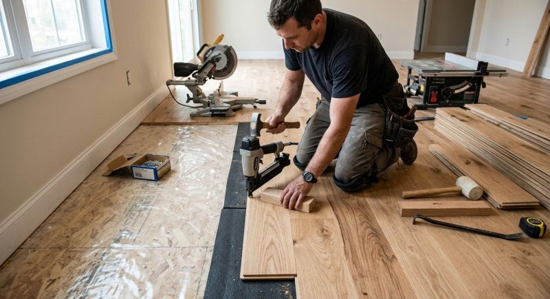 Wood Flooring Installation in Townsend, DE